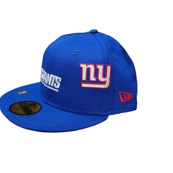 New York Giants " Just Don" Blue NFL 59 Fifty Fitted Men's Cap 60188517 - Picture 2 of 8